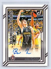Balsa Koprivica 2023-24 Donruss Turkish EuroLeague Dominators Signatures Auto