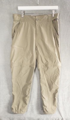 Simms Guide Series Fishing Pants Convertible Zip Nylon Pants Mens Medium 32x32
