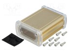 Enclosure: multipurpose X: 68.7mm Y: 89mm aluminium Z: 35.2mm