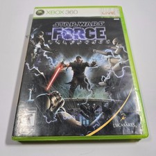 Star Wars The Force Unleashed Xbox 360 Game Fast Shipping Tested Working no manu