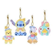 Authentic shanghai Disney spring Donald Duck winnie plush Keychain bag charm