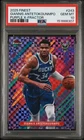 2025 Topps Finest #243 Giannis Antetokounmpo Purple X-Fractor #/75 PSA 10 250017