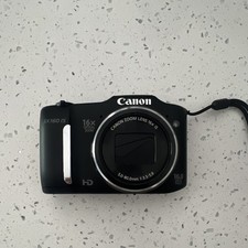 Canon PowerShot SX160 IS 16x Optical Zoom 16.0 MP Compact Camera Black