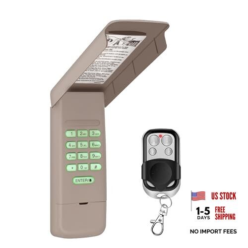 LiftMaster 878Max 893Max Universal Garage Door Opener Keypad Remote [3 Year - Picture 1 of 7