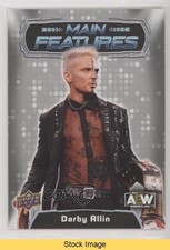 2022 AEW All Elite Wrestling Main Features Silver Darby Allin #MF-4 READ 2k4