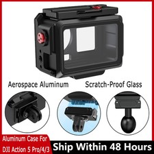 80M Diving Waterproof Housing Case for DJI OSMO Action 5 Pro 4 3 Shell Frame