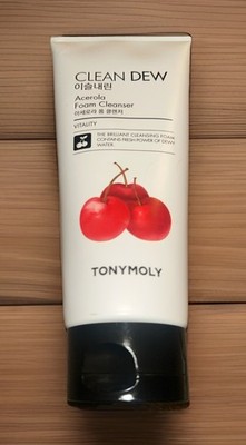 TonyMoly Clean Dew Vitality Acerola Moist Foam Cleanser-280ml-New
