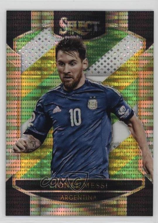 2016-17 Panini Select Terrace Multi-Color Prizm Lionel Messi #2 8gd