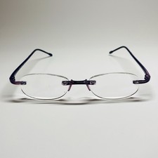 SCOJO NY Gels Cobalt 73522 Rimless Reading Glasses 2.25 Purple