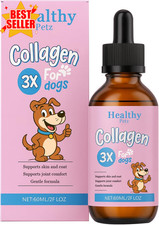Liquid Collagen for Dogs Joint Support Coat Gut Health 60ml Supplement