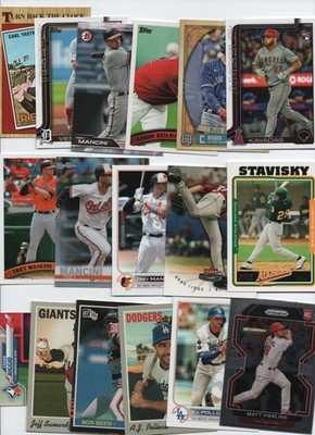 NOTRE DAME FIGHTING IRISH 50 CARD SPORTS LOT LIDGE, POLLOCK, BIGGIO, MANCINI...