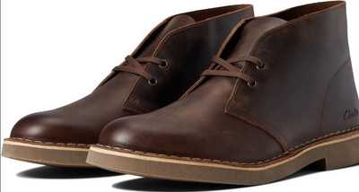Men's Clark Boots Dessert BT Evo Beeswax Leather U.S 11.5