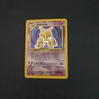 1999 WOTC Pokemon Base Set Alakazam Holo Rare Unlimited #1/102 English