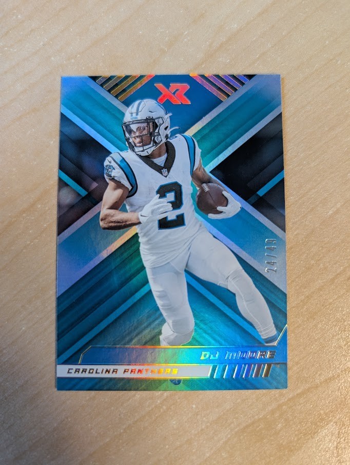 2022 Panini XR DJ Moore Teal #/49 Panthers