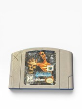 Shadow Man Nintendo 64 N64 Tested Authentic Cartridge Blockbuster Label