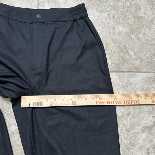 Varley Womens Pants Black Size S Winnie Wide Leg Peached Twill Comfort Stretch - Picture 7 of 9