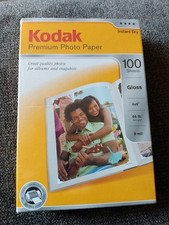 Kodak Premium Photo Paper 4x6" Gloss 100 Sheets