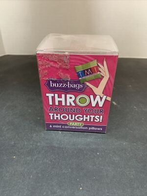 Buzz Bags Throw Around Your Thoughts Party Game( 6 Bags)