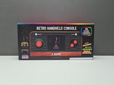 ATARI 50 BUILT IN GAMES RETRO HANDHELD CONSOLE NEW SEALED NEU UNBESPIELT OVP CIB