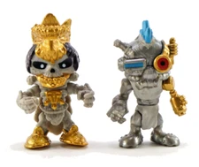 Treasure X Monster Gold & King Gold Mega Moster Lab 2.5” Action Figure Lot