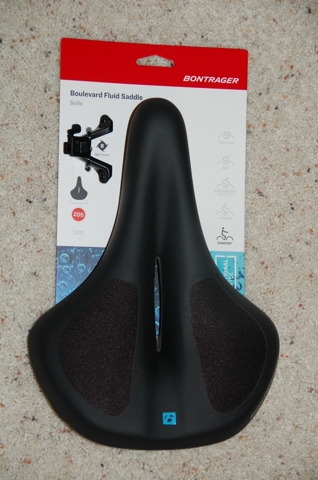 Bontrager Boulevard Fluid Saddle 205 eBay