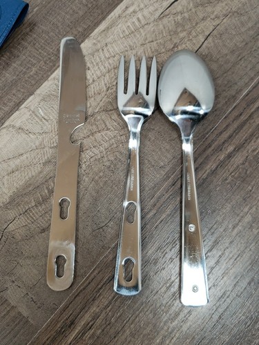 Vintage Boy Scouts of America BSA Utensil Set Imperial stainless in Pouch - Picture 9 of 10