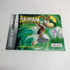 Rayman Advance Instruction Booklet ONLY  Game Boy Advance, GBA Manual