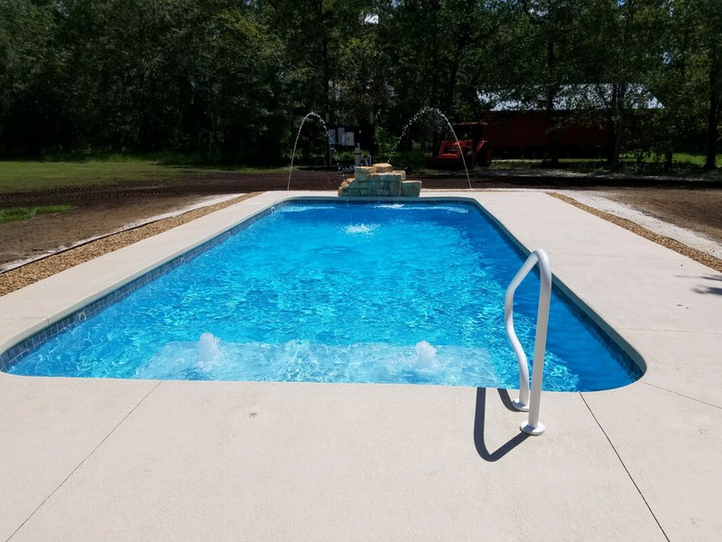 FIBERGLASS POOL SHELL 16'x35'x6' $27500 MADE IN USA DIY SHIPPING NOT INCLUDED