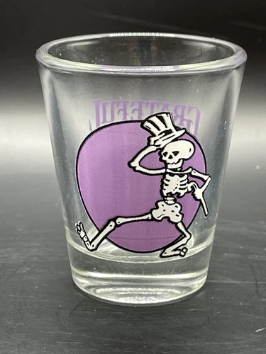 RARE 2013 Grateful Dead Skeleton Shot Glass