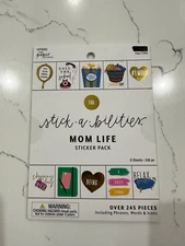 The Paper Studio Paper Crafts Stick-a-bilities Mom Life Sticker Pack Journaling