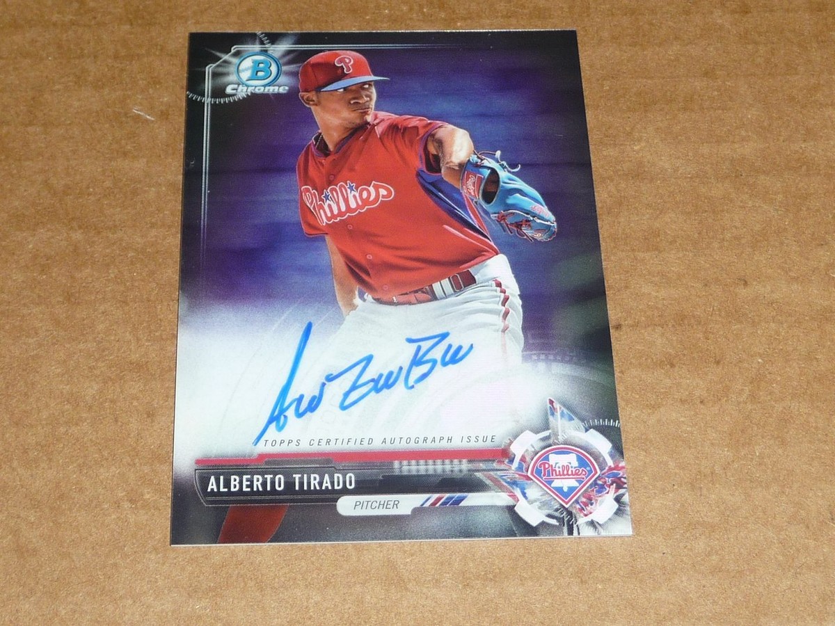スポーツ選手 2017 bowman chorme torres refractor auto 2017