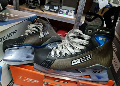 NEW NIKE BAUER SUPREME ONE90 HOCKEY SKATES 10 D. Made in Canada