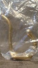 572MB3 Ives Coat  Hat Hook, Gold Color Satin Finish, Brass BN485 
