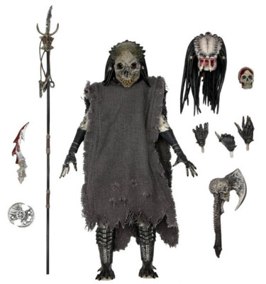 Predator Ultimate Shaman Predator  - 7'' scale  action figur neca. Neu