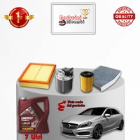 Wartungsset 4 Filter Und ÖL Mercedes Klasse A 220 Cdi W176 120KW Ab 2012