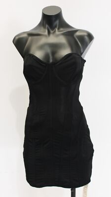 mars the label black dress The Sculpt Mini Dress in Black main image 0