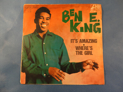 7'' ITALIEN - BEN E. KING - ''IT'S AMAZING'' - FUNK - SOUL - 1968
