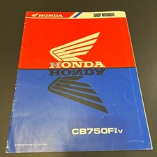 Honda CB750 FIV 1996 Genuine Workshop Manual Supplement 62MW300W