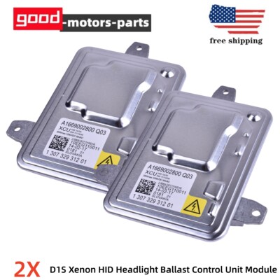 2X NEW D1S Xenon HID Headlight Ballast Control Unit Module Fits BMW X3 X5 3,4,6