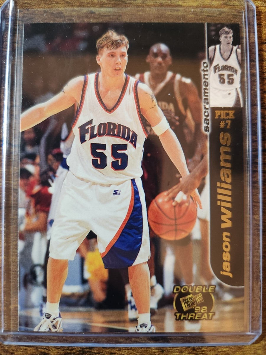 1998 Press Pass Double Threat Jason Williams Rookie RC #6