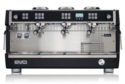 Dalla Corte Evo2 3-gruppig schwarz,400V Hohe Version