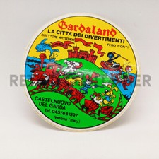 Adesivo Vintage Sticker Aufkleber 80's - Gardaland la Città dei Divertimenti