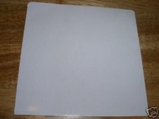 1000 PCS 5 1/8" x 5 1/8" WHITE CARDBOARD CD SLEEVES SF09L