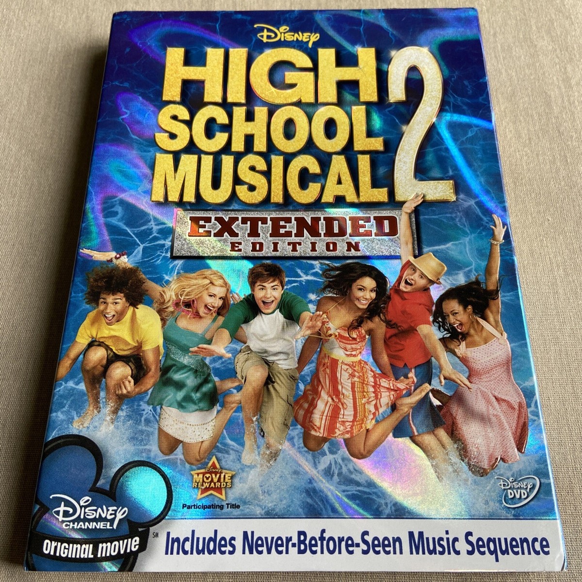 High School Musical (DVD, 2007 Extended Edition) W/ Slipcover