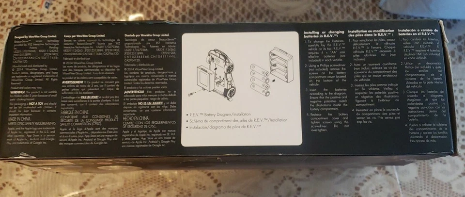 WowWee R.E.V. REV Robotic Enhanced Vehicles Complete Battle Pack 2 cars New - Image 4 of 4