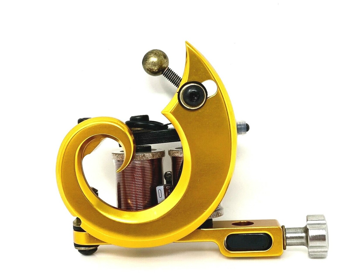 HUMMINGBIRD COILED YELLOW TATTOO MACHINE FTM-2246 | eBay