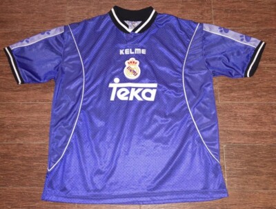 Vintage Kelme Real Madrid Jersey 1997 1998 Away XL Shirt