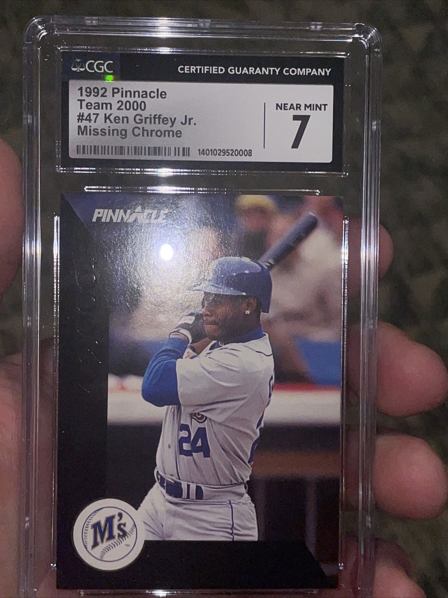 🔥 1992 Pinnacle TEAM 2000 Ken Griffey Jr. #47 ERROR no Gold