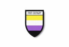 patch aufn&auml;her b&uuml;gelbilder flagge flaggen fahne rainbow genderqueer non binary