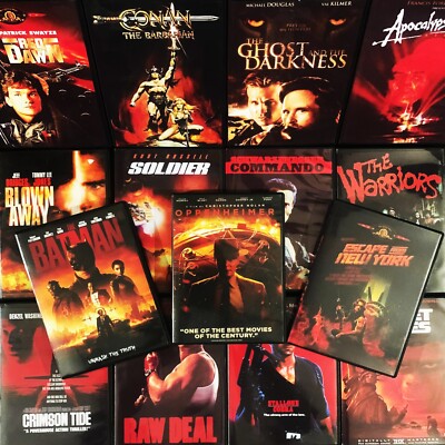 Action DVD Movie Lot Huge Selection Cheap Sale Pick Choose Combined Shipping
